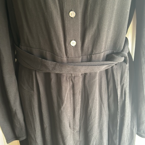 J. CREW DRAPERY PUFF LONG SLEEVE BUTTON UP JUMPSUIT SIZE 6 - Picture 9 of 16